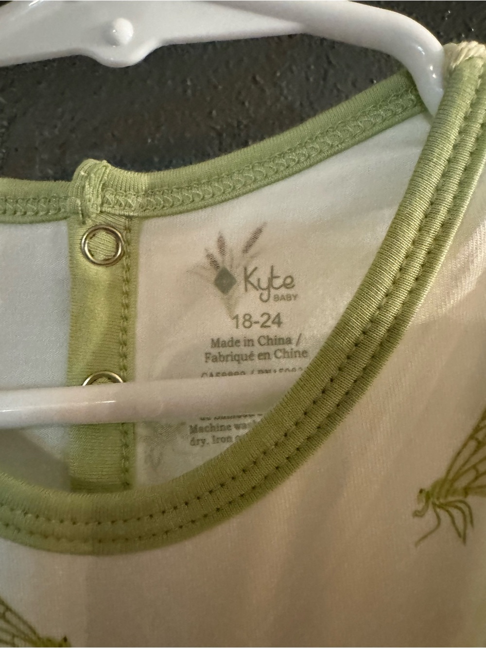 Kyte Baby NWT Dragonfly Twirl Skirted Bodysuit - Picture 2 of 3